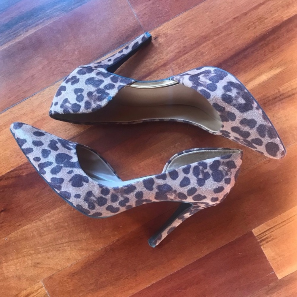Leopard Heels